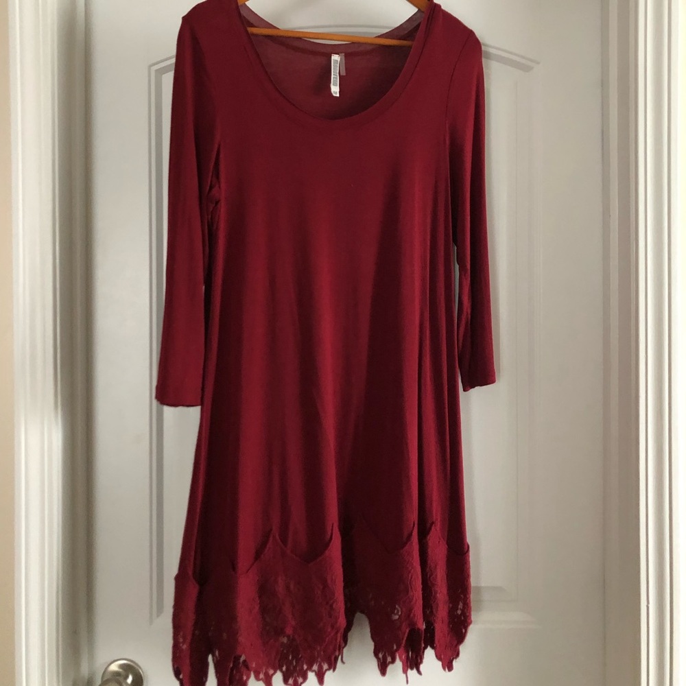 Cotton shift dress